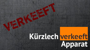 Kürzlech verkeeft Apparat